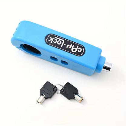HeavyDuty AntiTheft Brake Lever Lock For Bikes Scooters  Motorcycles  Durable ABS Lock With Easy Ca 7