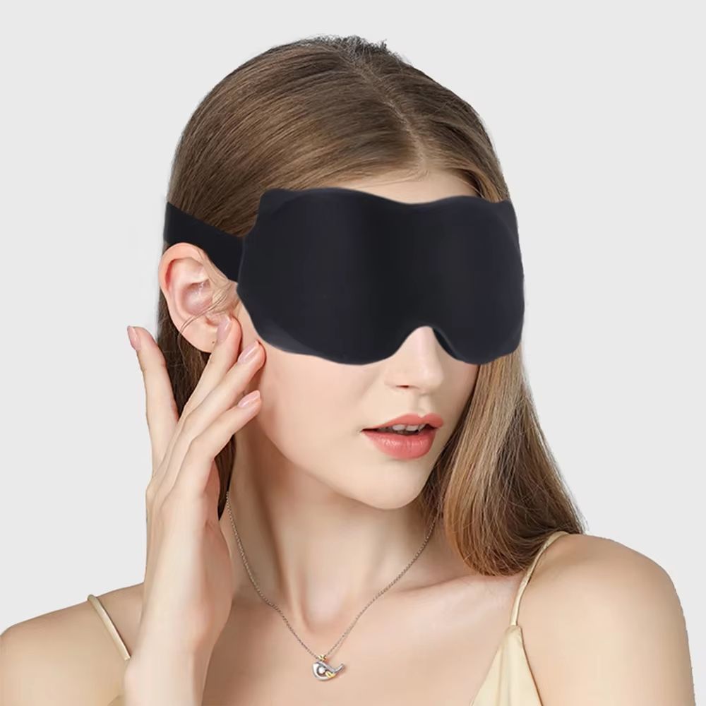 3D Sleeping Mask Block Out Light  Soft Padded Sleep Mask For Eyes  Slaapmasker Eye Shade Blindfold  3