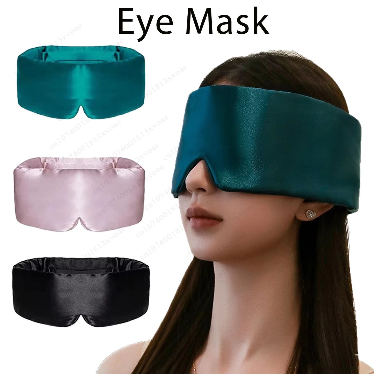 Eyepatch Sleep Mask for Eyes Cover | Soft Padded Travel Sleeping Aid Eye Shade Blindfold