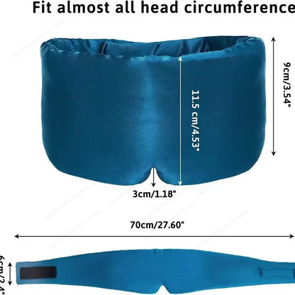 Eyepatch Sleep Mask For Eyes Cover  Soft Padded Travel Sleeping Aid Eye Shade Blindfold 2