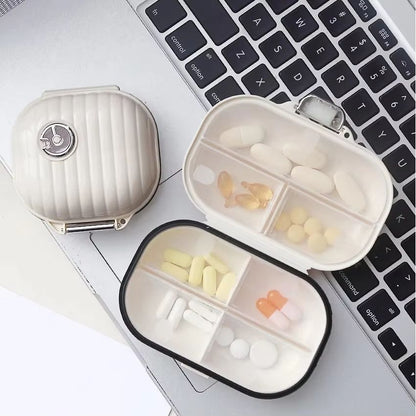7Day Portable Pill Box  Sealed Mini Storage Box For Weekly Medicine  Pills 5