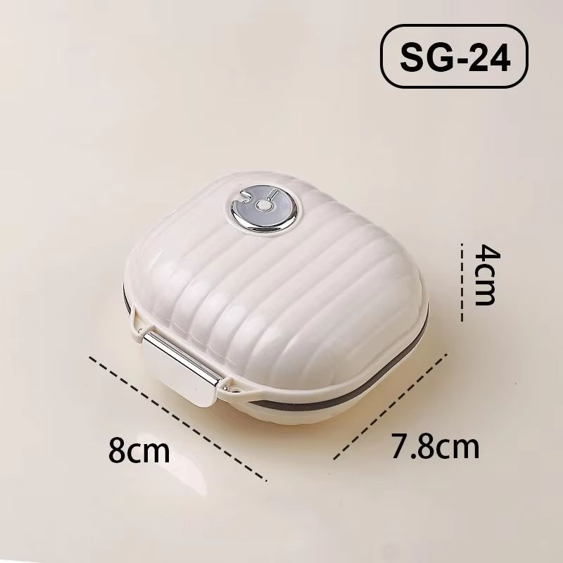 7Day Portable Pill Box  Sealed Mini Storage Box For Weekly Medicine  Pills 7