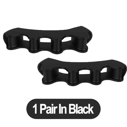 Silicone Toe Separator Finger Spacer  Flexible Toe Straightener For Hammer Valgus  Foot Care 9
