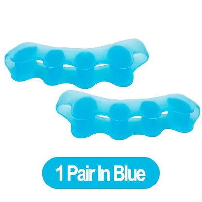 Silicone Toe Separator Finger Spacer  Flexible Toe Straightener For Hammer Valgus  Foot Care 8