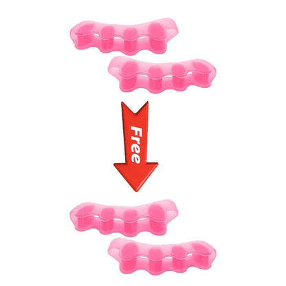 Silicone Finger  Toe Protector  Flexible Toe Separators Straighteners  Bunion Pain Relief FootCare  8