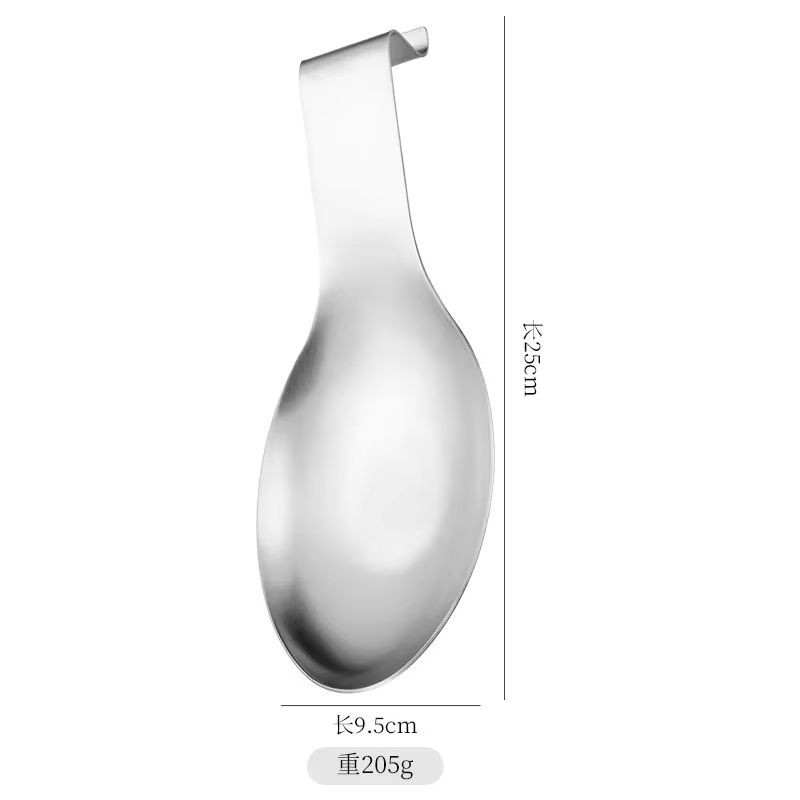 GoldPlated Thickened Stainless Steel Tableware Spoon Shelf  Buffet Clip Tray  Radium HotelGrade Kit 6