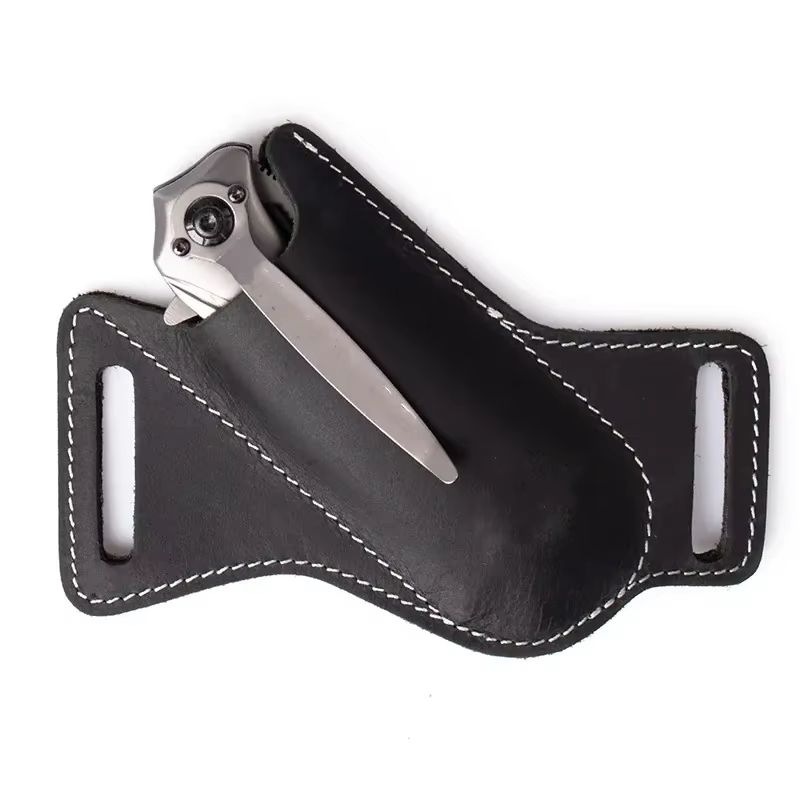 AntiScratch Storage Sheath For Folding Flick Knife  Waist Belt Clip Holder  Pocket Knives Pack For  6