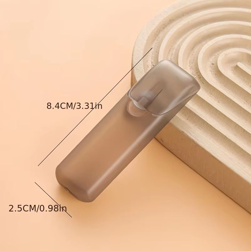 Mini Transparent Travel Storage Box  Portable Toothpick  Cotton Swab Organizer For Outdoor Kitchen  6