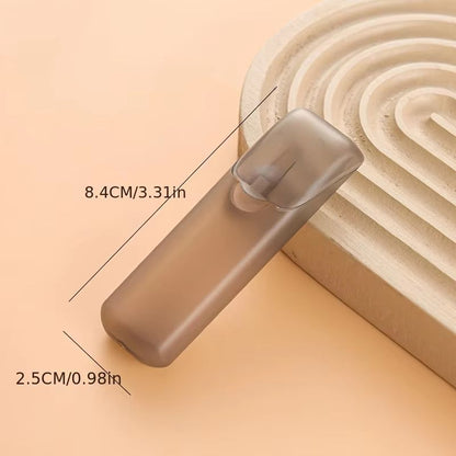 Mini Transparent Travel Storage Box  Portable Toothpick  Cotton Swab Organizer For Outdoor Kitchen  6
