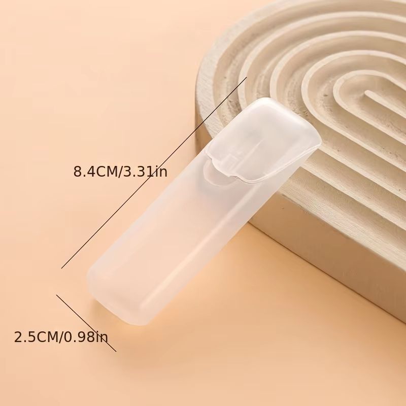 Mini Transparent Travel Storage Box  Portable Toothpick  Cotton Swab Organizer For Outdoor Kitchen  7