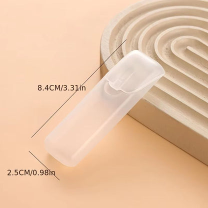 Mini Transparent Travel Storage Box  Portable Toothpick  Cotton Swab Organizer For Outdoor Kitchen  7