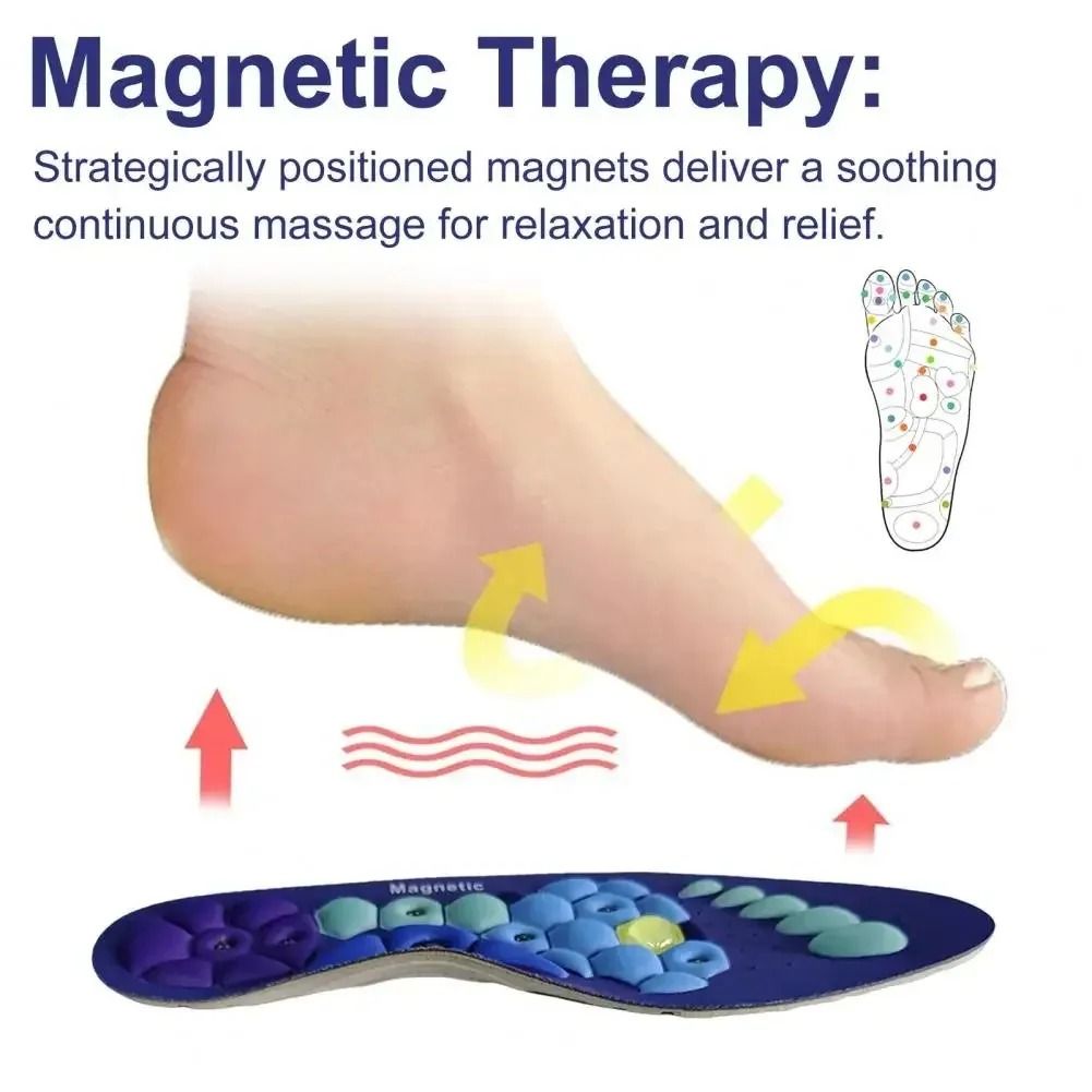Magnetic Acupoint Massage Insoles With Arch Support 1