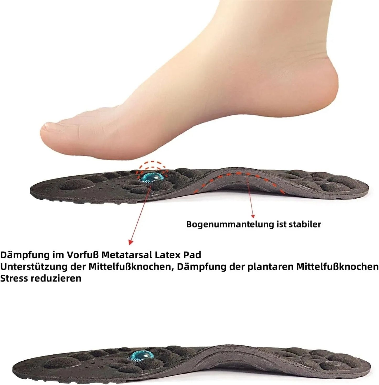 Magnetic Acupoint Massage Insoles With Arch Support 3