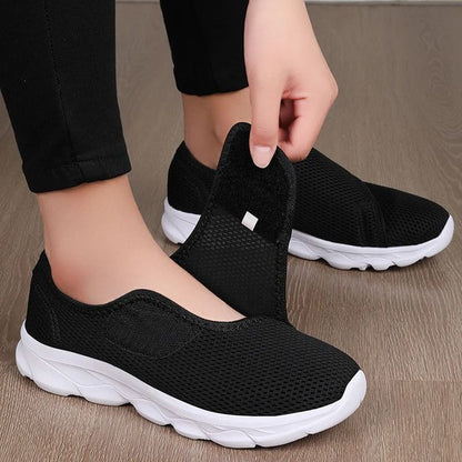 Orthopedic Wide Fit Walking Shoes for Swollen Feet and Diabetic Comfort