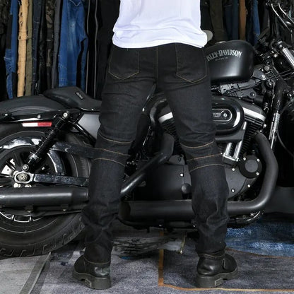 AllSeason Motorcycle Riding Jeans  AntiFall Protective Biker Pants 2