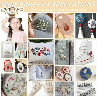 Water Soluble Embroidery Stabilizer Sheets  Stick And Stitch Wash Away Floral And Butterfly Designs 5