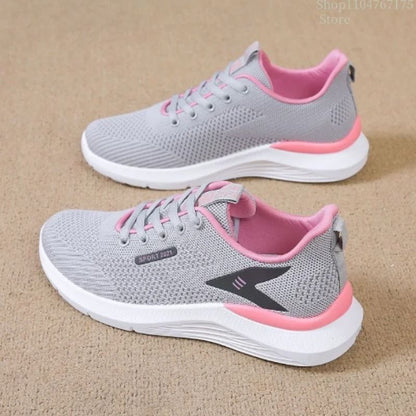 Womens Soft Sole Breathable Sneakers  Lightweight AntiSlip Running And Walking Shoe 10