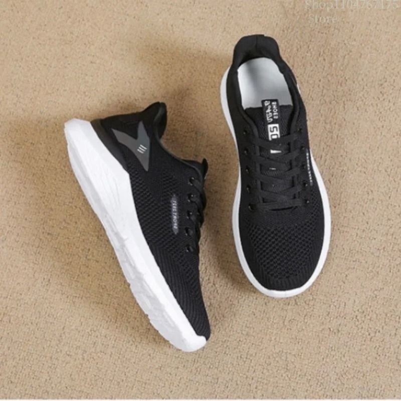 Womens Soft Sole Breathable Sneakers  Lightweight AntiSlip Running And Walking Shoe 5