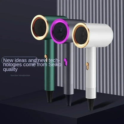Professional Ionic Hair Dryer  Lightweight Portable Blow Dryer With Heat Protection And Multiple Se 1