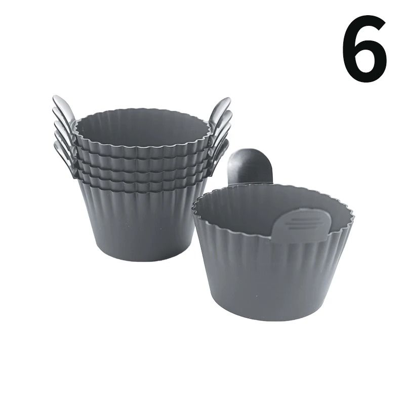 Silicone Egg Poacher And Baking Cup Set  NonStick Food Grade Silicone Cups For Air Fryer Oven And S 8