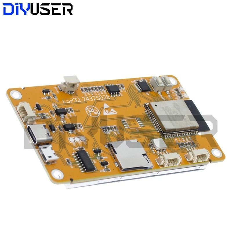 ESP32 Arduino LVGL WiFi Bluetooth Development Board 28 Inch 240x320 Smart Display Screen With Touch 5