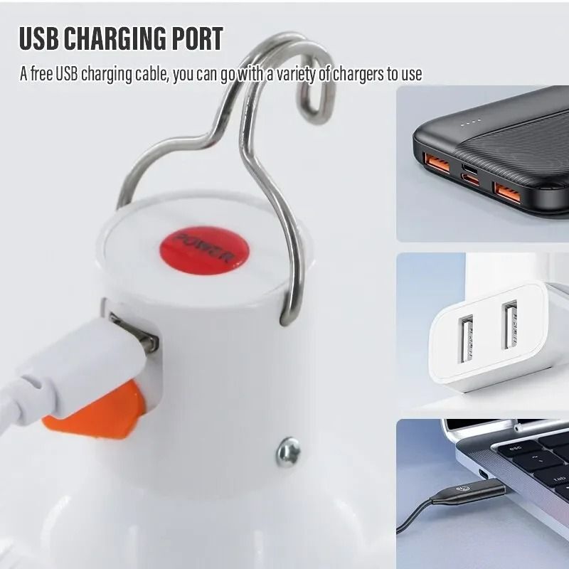 Portable USB Rechargeable LED Camping Lantern For Outdoor Use 3