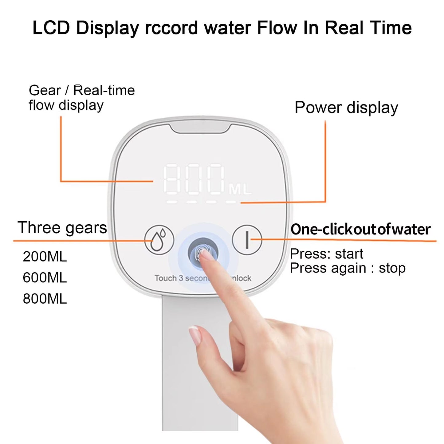 HydraFlow Universal Electric Water Bottle Dispenser  Foldable Automatic Pump 1