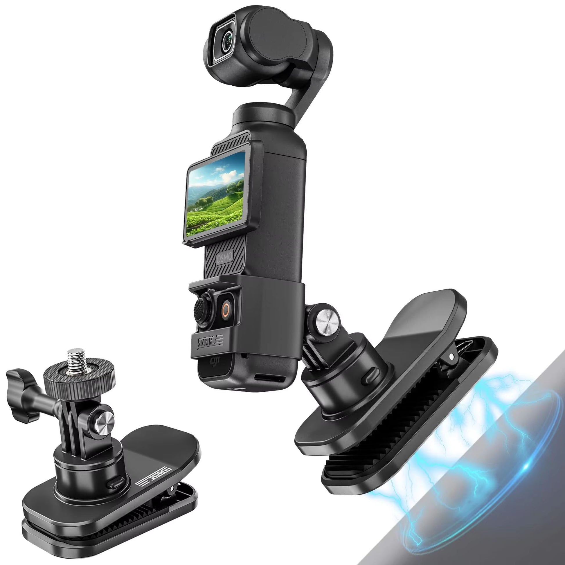 360 Pro Backpack Mount Clip for DJI Osmo Pocket 3
