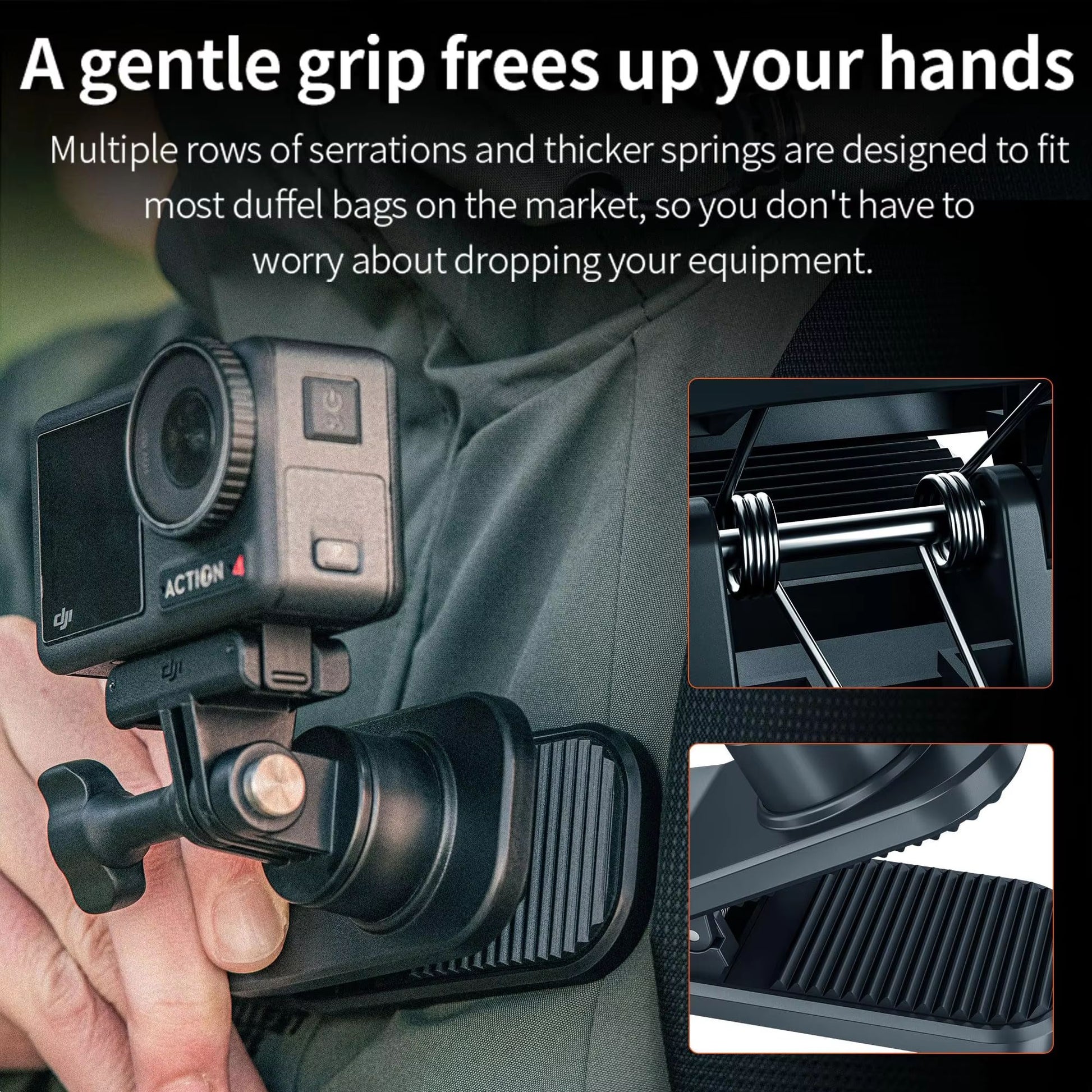 360 Pro Backpack Mount Clip For DJI Osmo Pocket 3 5