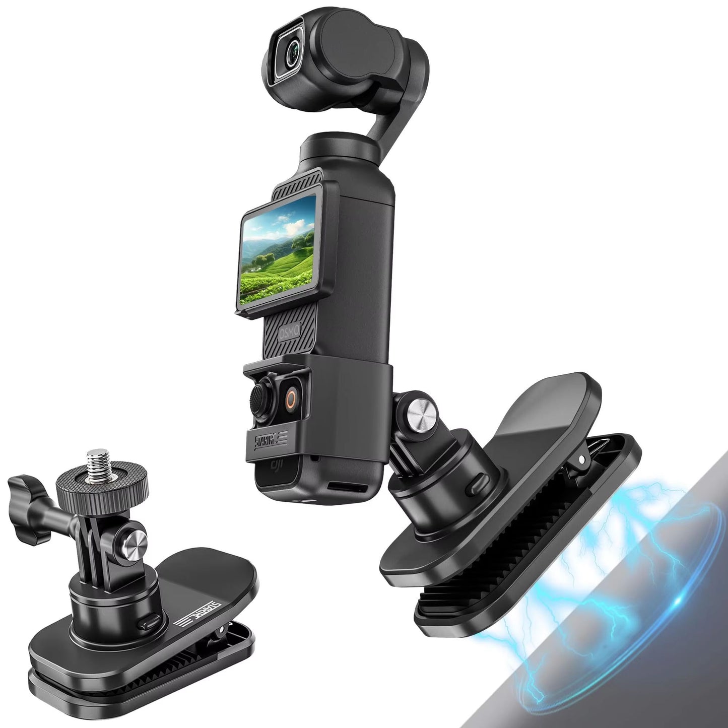 360 Pro Backpack Mount Clip For DJI Osmo Pocket 3 6