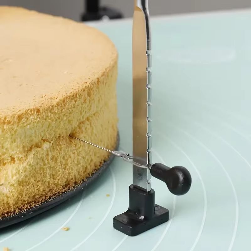 Precision Bake Adjustable Cake Leveler  Stainless Steel Wire Cake Slicer  Cutter 1