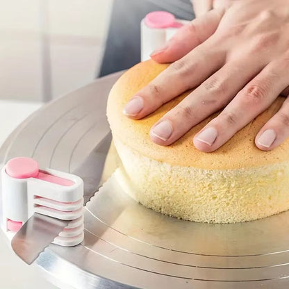 Precision 5Layer Adjustable Cake Leveler  Slicer  Ultimate DIY Cake Layer Cutting Tool 3