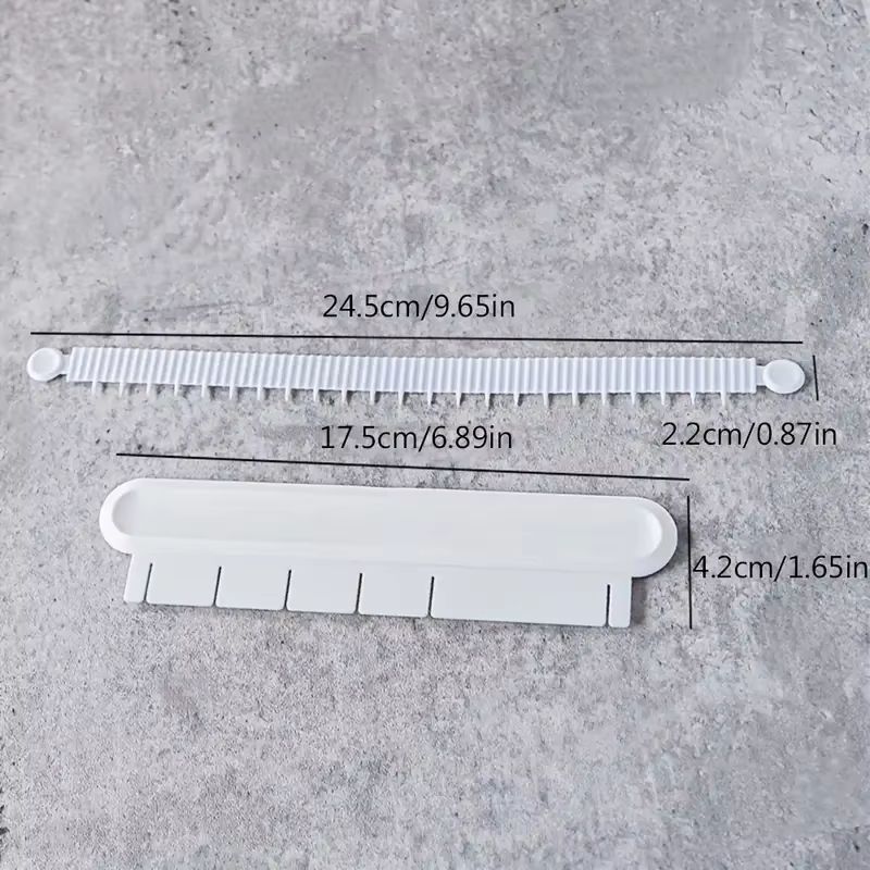 Precision Curved Cake Decorating Aid With Scale Ruler  Smart DIY Cream Skirt  Border Marker Tool 7