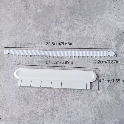 Precision Curved Cake Decorating Aid With Scale Ruler  Smart DIY Cream Skirt  Border Marker Tool 7