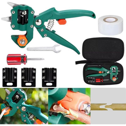 Premium Garden Bush Pruning Tool Kit – Includes Ergonomic Pruner, Spare Blades & Decorative Film