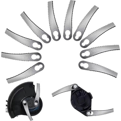 Durable Metal Blade For Brush Cutter  Edger  Universal Replacement Lawn MowerWeed Whacker Blade 6