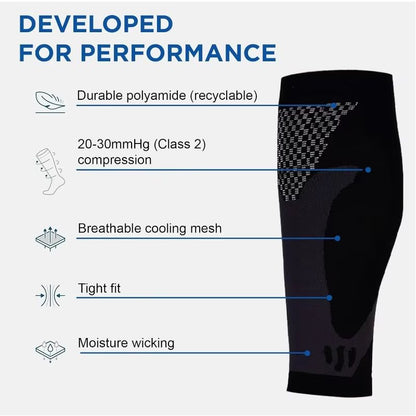 Premium Mens Compression Socks  Calf  Sleeve Support For Varicose Veins Running  Exercise 1