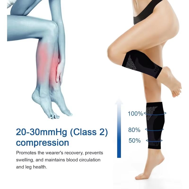 Premium Mens Compression Socks  Calf  Sleeve Support For Varicose Veins Running  Exercise 2