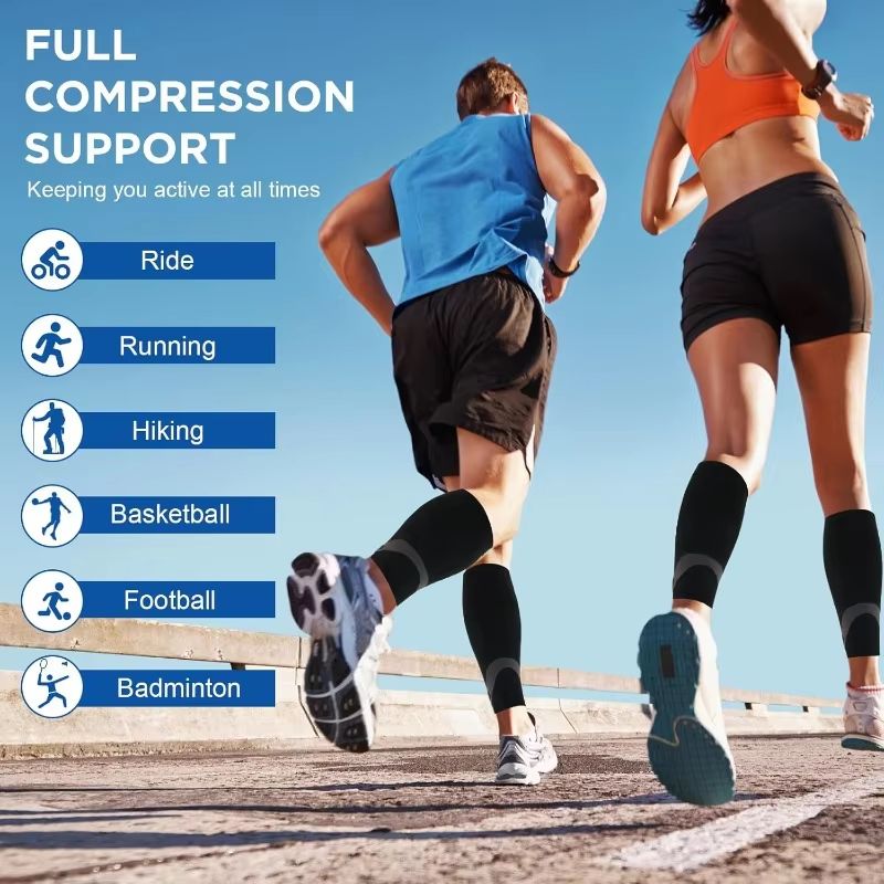 Premium Mens Compression Socks  Calf  Sleeve Support For Varicose Veins Running  Exercise 3
