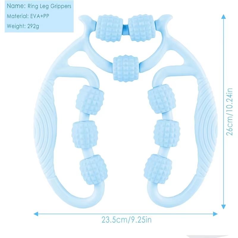 Premium DeepTissue Leg  Body Massage Roller With Handle  Cellulite  Lymphatic Support 1