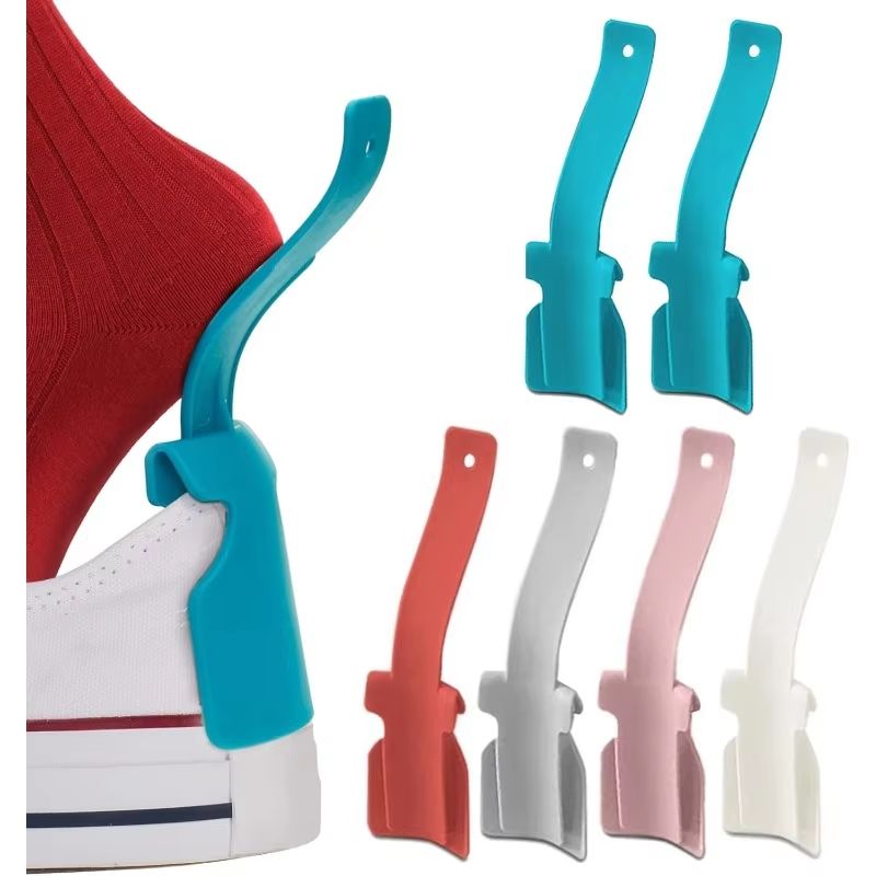 EaseStep 6-in-1 Shoe Dressing Aid Set – Hands-Free Sock Assist Tool & Short Shoe Horn for Men & Women