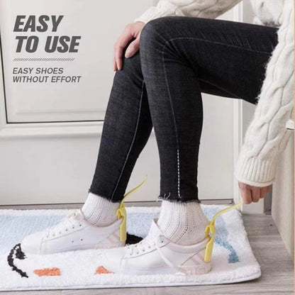 EaseStep 6in1 Shoe Dressing Aid Set  HandsFree Sock Assist Tool  Short Shoe Horn For Men  Women 1