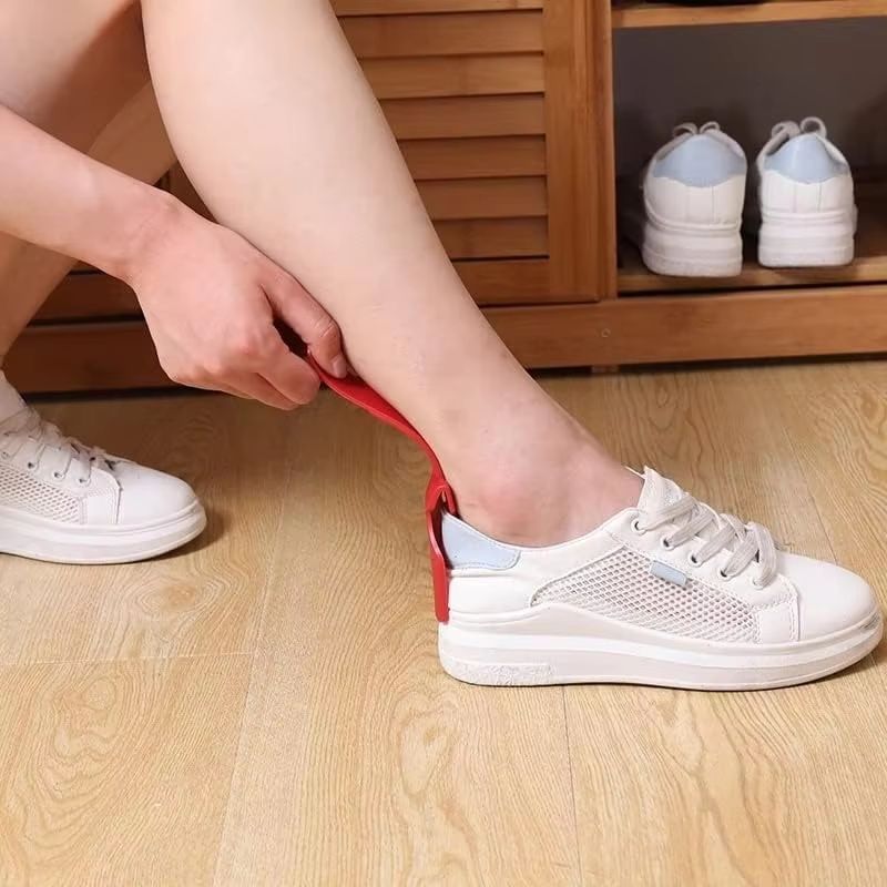 EaseStep 6in1 Shoe Dressing Aid Set  HandsFree Sock Assist Tool  Short Shoe Horn For Men  Women 3
