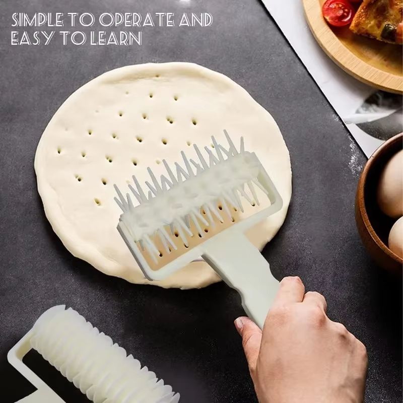 DualWheel Pro Pizza Cutter  Dough Slicer  2Roller HighPerformance Kitchen Tool 3