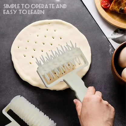 DualWheel Pro Pizza Cutter  Dough Slicer  2Roller HighPerformance Kitchen Tool 3