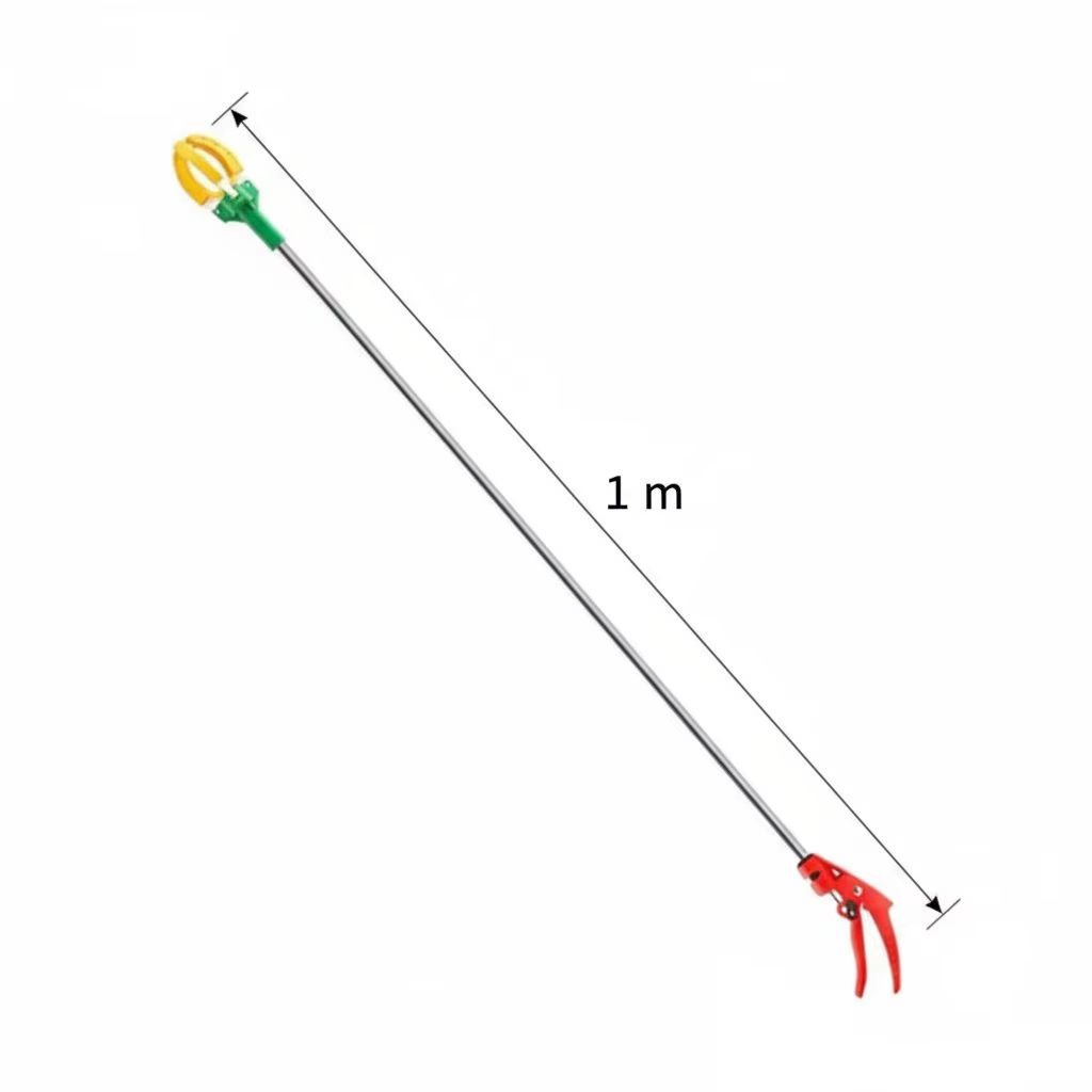 HarvestReach 1 M High Altitude 3Claw Retractable Fruit Picker  Portable Garden Tool For Apples  Pea 5
