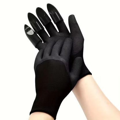 GardenPro 8Piece HandClaw Digging Gloves Set  Waterproof ABS Plastic Work Gloves For Planting Propa 3