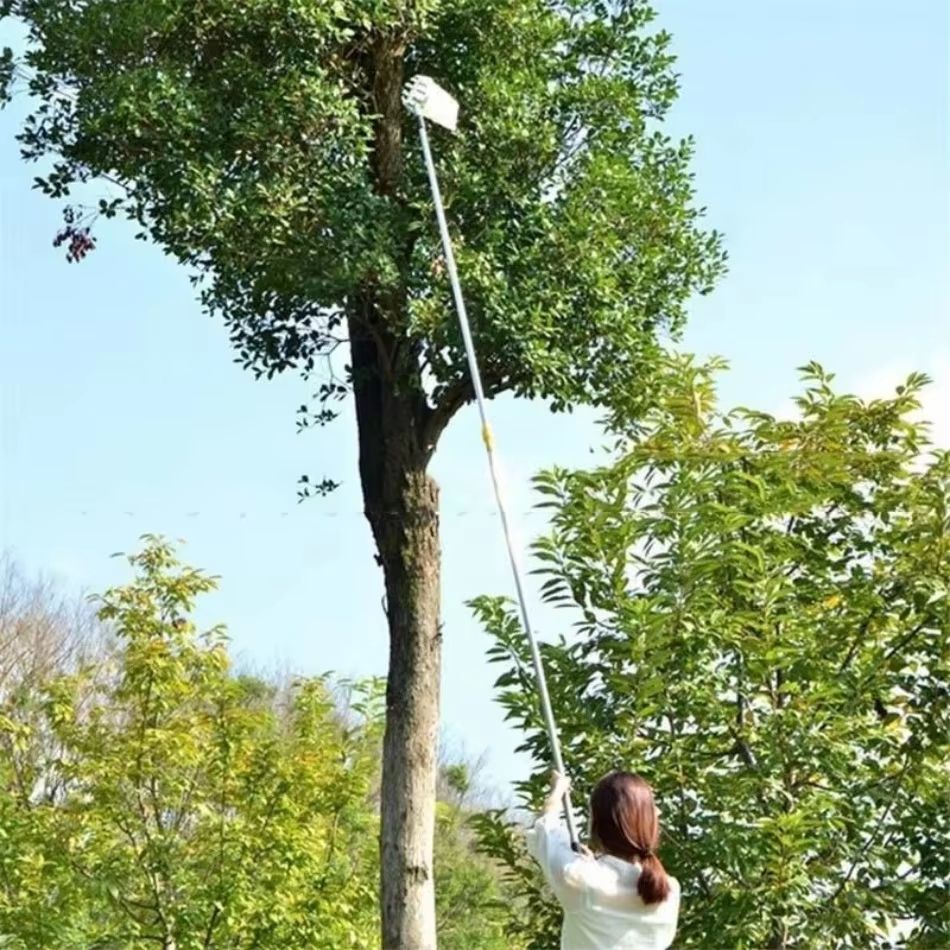 TreeReach Telescopic GalvanizedIron HighBranch Fruit Picker  MultiPurpose Garden  Farm Tool 2