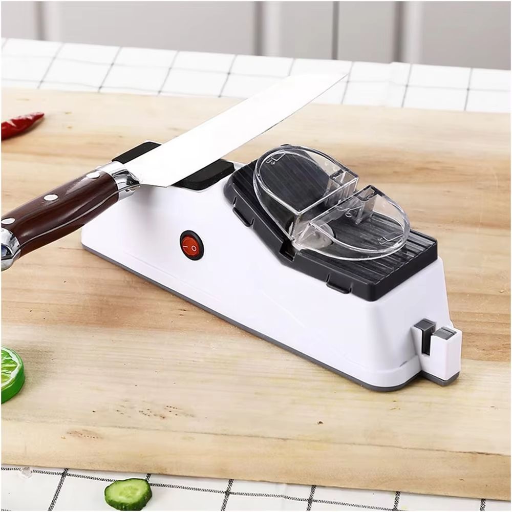 EdgeMaster Rechargeable Electric Knife Sharpener  Automatic Household FineGrinding Blade Tool 4