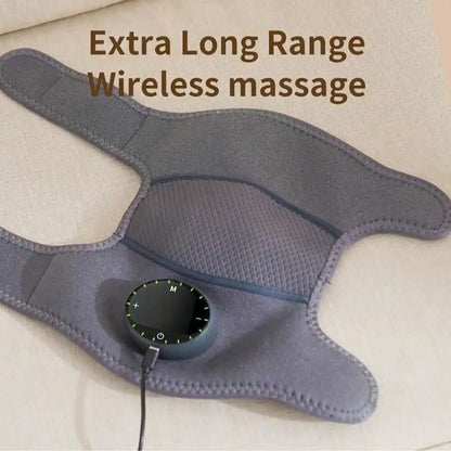 Rechargeable Heated Knee Massager With Adjustable Heat And Vibration 5